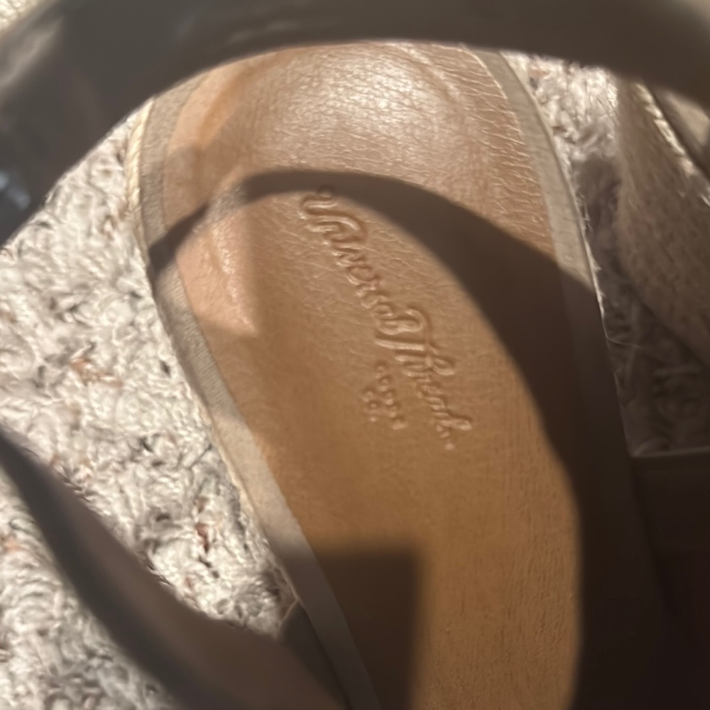 Universal Thread Tan Wedge Sandals - Picture 2 of 3